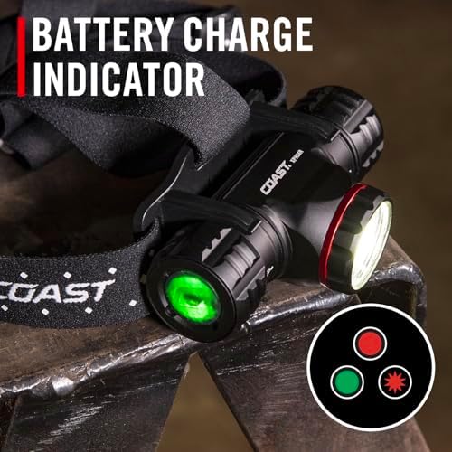 Coast XPH34R Headlamp Pure Beam Rechargeable Magnetic
