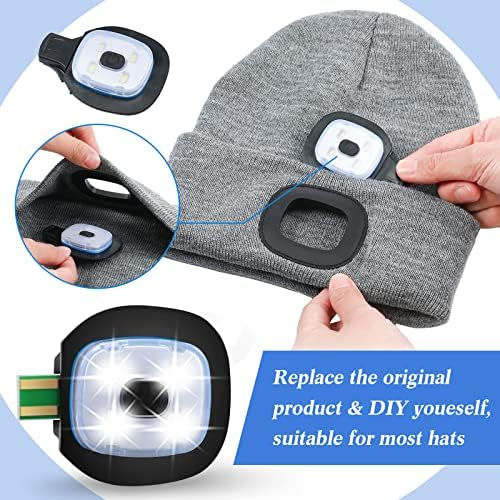 Mudder LED USB Rechargeable Beanie Light