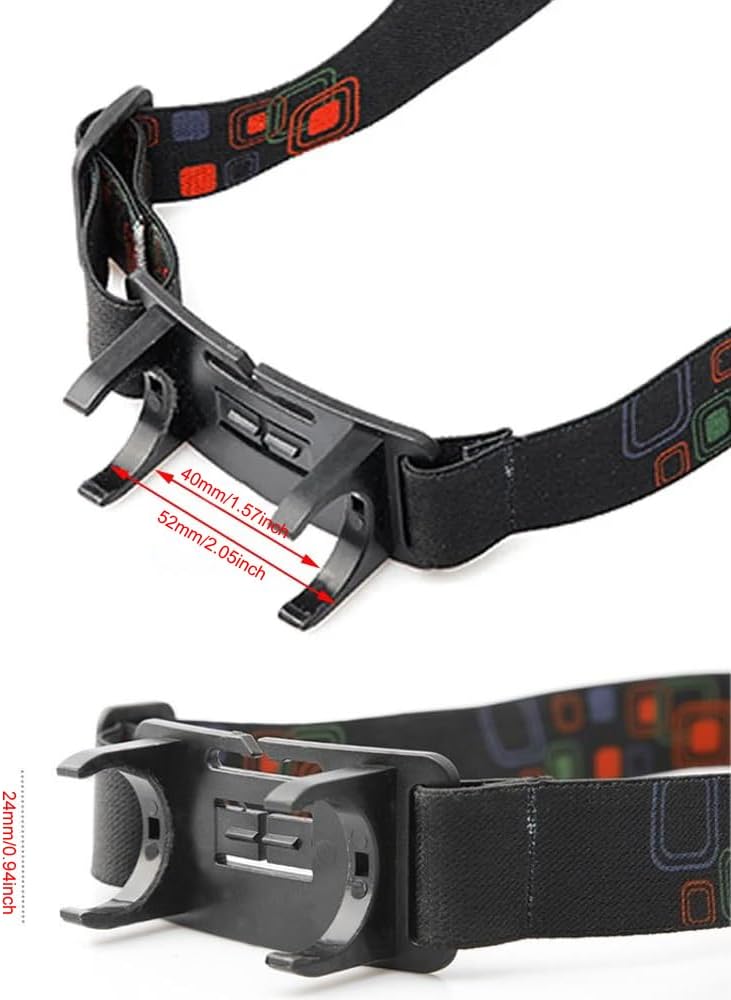 3-Piece Headlamp Bracket Clips for LED Headlamps