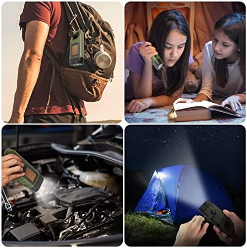Simpeak 2-Pack Hand Camp Solar Lights Emergency Outdoor