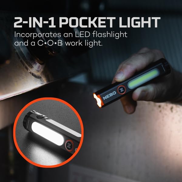 NEBO Mini Larry 500 Pocket Flashlight