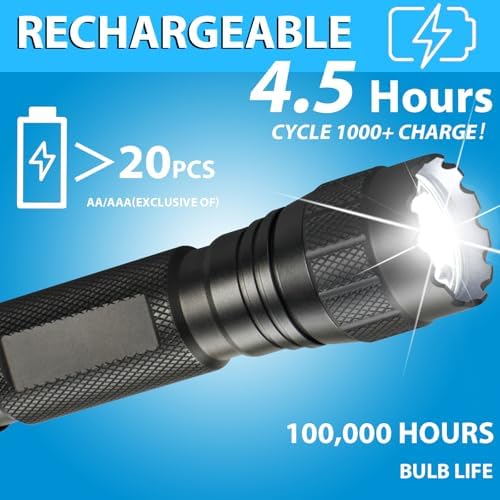 Tactical Flashlight with holster
