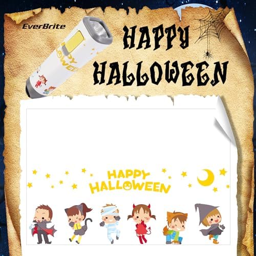 EverBrite Halloween pumpkin lantern and headlamp set with 1-pack flashlight