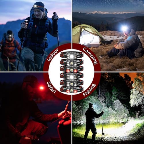 Rechargeable Headlamp Set