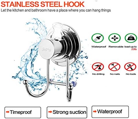 JiePai Suction Cup Towel Holder Set