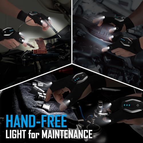 Rechargeable LED Gloves for Him The Ultimate Dads Valentines Gift