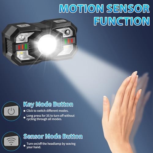 Staaricc Rechargeable Headlamp Red Light
