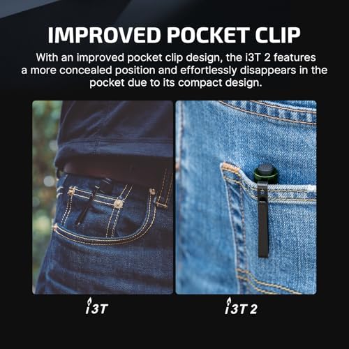 OLIGHT I3T 2 EOS Pocket EDC Flashlight