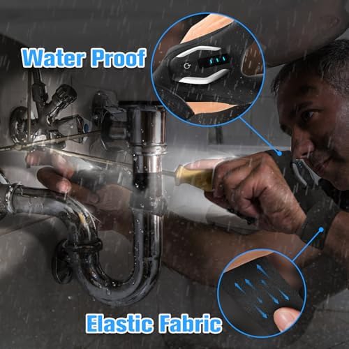 Fathers Day LED Gloves Dad Gift for Men