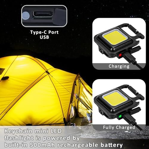 MAKDAK Work Light Keychain 4 Modes