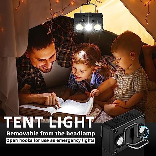 Minsk Rechargeable Headlamp 2 Pack