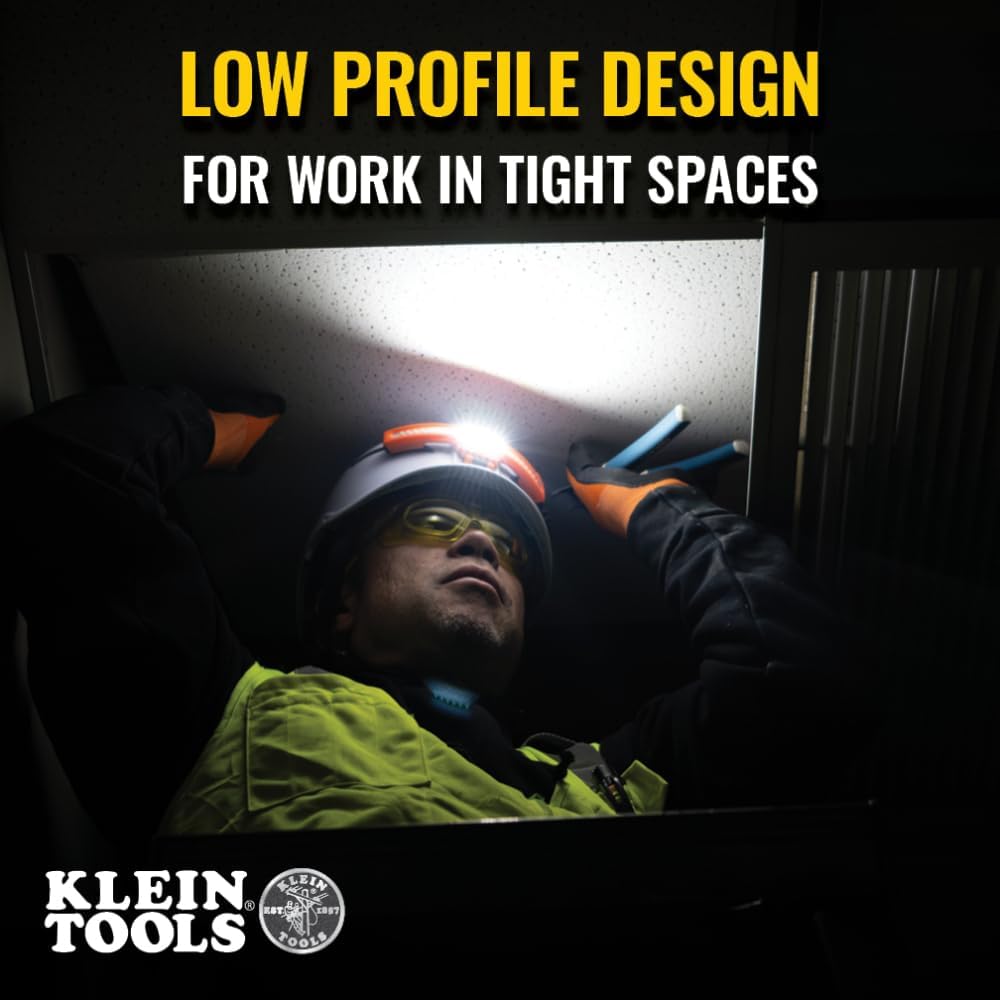 Klein Tools KHH56308 Rechargeable LED Wide-Beam Handheld Headlamp