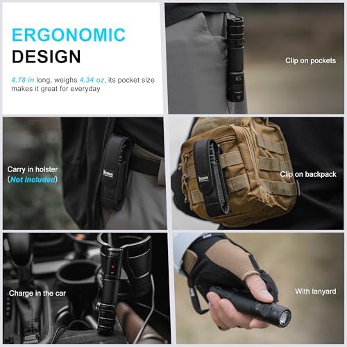 WUBEN C3 Rechargeable Flashlight