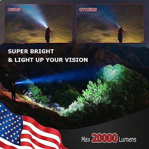 8 LED Rechargeable Headlamp