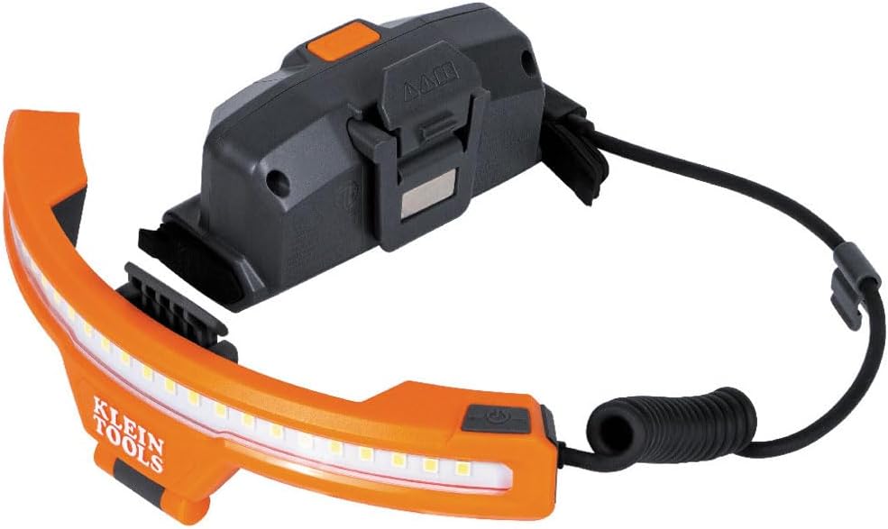 Klein Tools KHH56308 Rechargeable LED Wide-Beam Handheld Headlamp