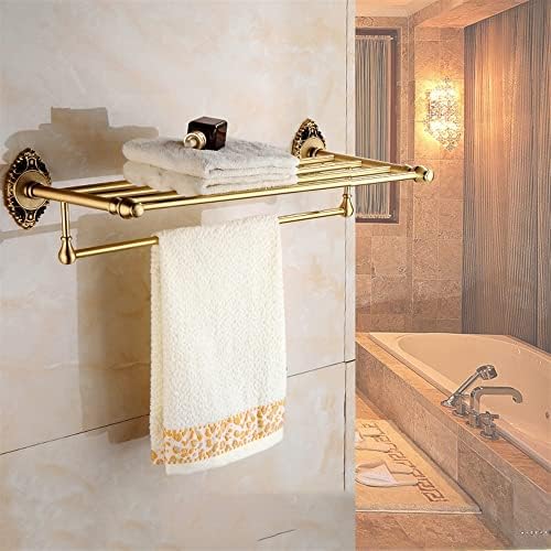 Antique Brass Towel Rack
