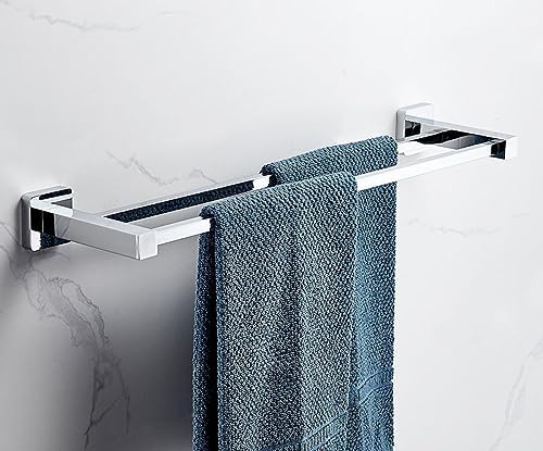 Space-Saving Stylish Bathroom Towel Rack Corinthian Style Snake Design