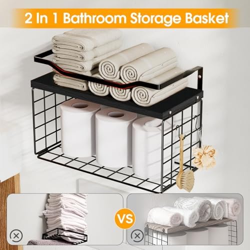 Space-Extending 6-Tier Towel Rack