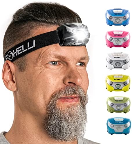 Bright Lightweight and Durable Headlamp for Running Camping Hiking and Family Adventures