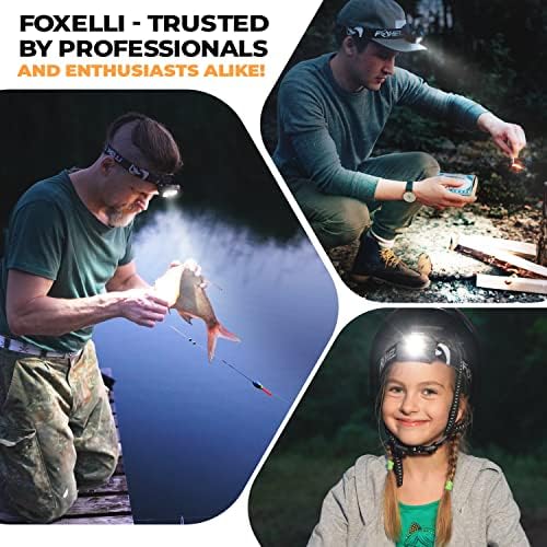 Bright Lightweight and Durable Headlamp for Running Camping Hiking and Family Adventures