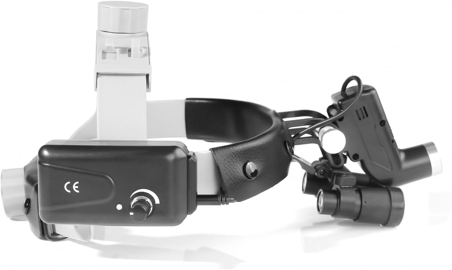 5W LED Headlamp for Loupes with Adjustable Headband and Magnifying Frames