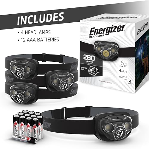 Energizer LED Headlamp PRO260 4-Pack