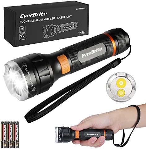 EverBrite LED Flashlight Super Bright Water-Resistant and Durable