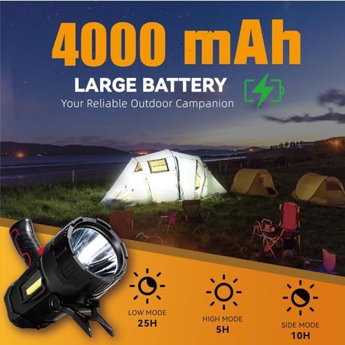Durapower Rechargeable Spotlight 150000 Lumens