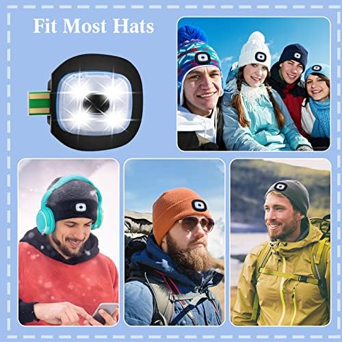 Mudder LED USB Rechargeable Beanie Light