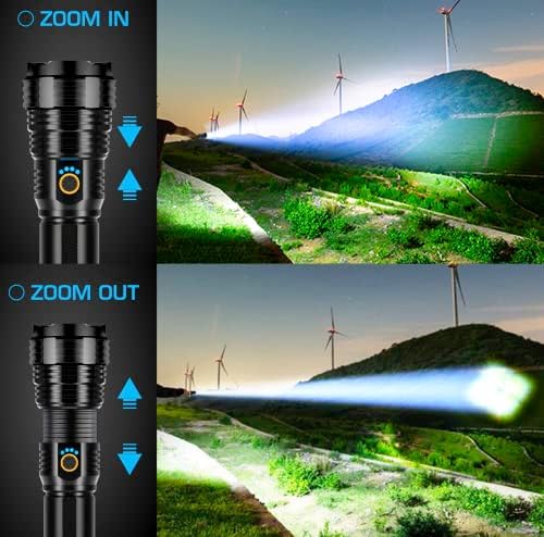 Sinvimes 5-in-1 Rechargeable Flashlight