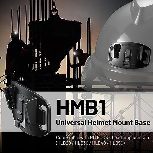 Nitecore HLB40HMB1 Headlamp Bracket Set - Durable Universal Design