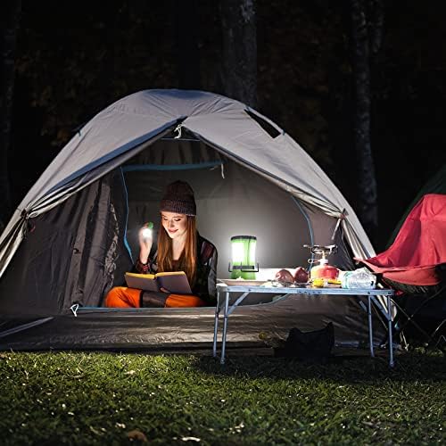 LED Camping Lantern Rechargeable 600LM Detachable Flashlight Camping Essentials