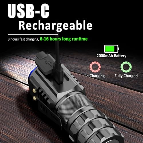 Mini EDC Flashlight for Camping Hiking Emergency Use