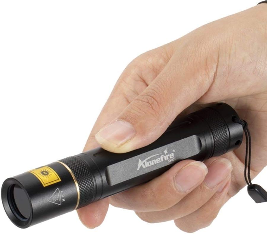 Professional 365nm UV Flashlight