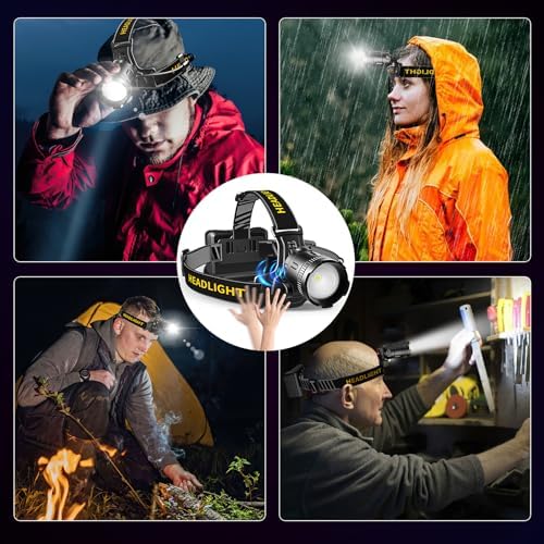 Bright Motion-Activated LED Headlamp