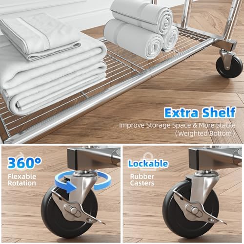 Expandable Towel Rack with Premium stainless steel