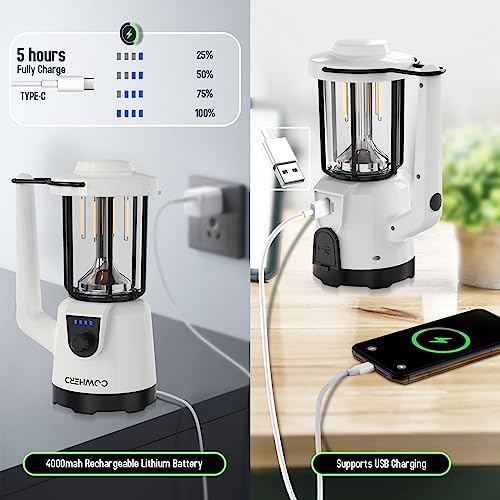 COWHERD Rechargeable Lantern Flashlight