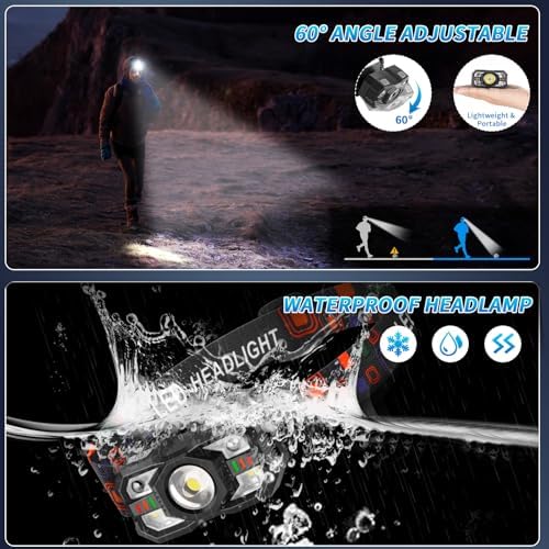 Staaricc Rechargeable Headlamp Red Light