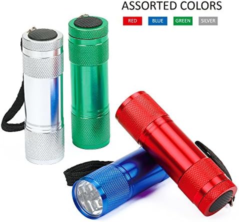 FASTPRO 4-Pack Aluminum LED Flashlight Set