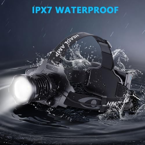 Stellar Brightness Water-resistant Headlamp for Outdoor Use