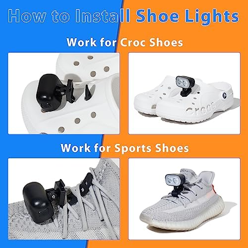 Bright Durable and Stylish Annbest Croc Headlights for Kids and Adults