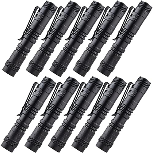10-Piece LED Flashlights for Camping Emergency Use and fathers Day Gifts