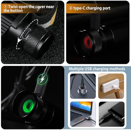 Bright 1200 Lumens - Rechargeable Headlamp for Picnic camping Hiking