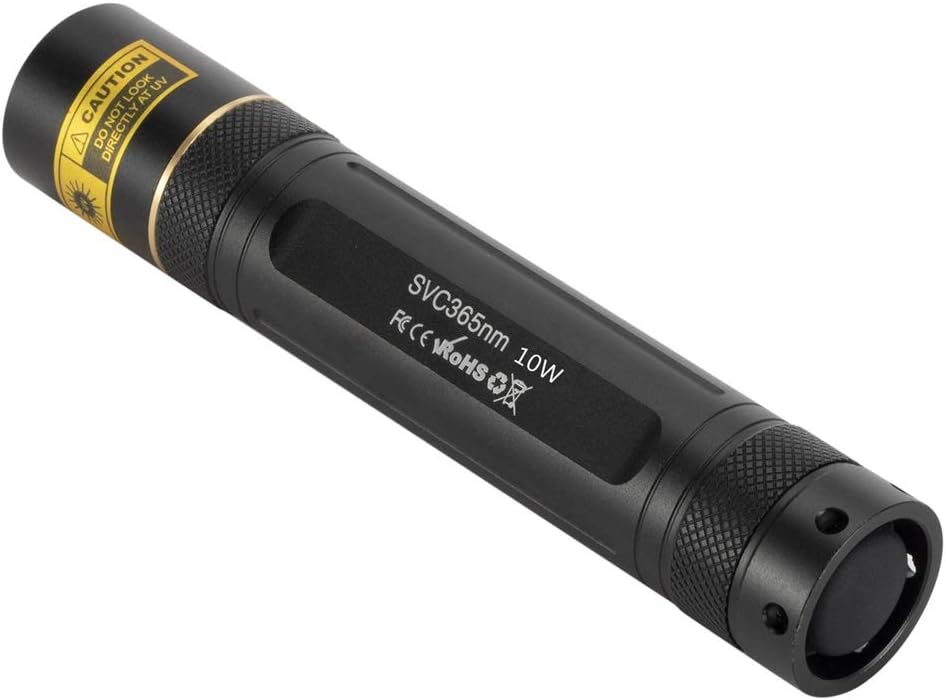Professional 365nm UV Flashlight