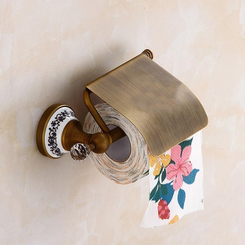 Antique Copper Towel Rack Set