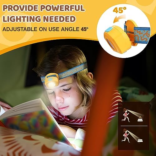 EverBrite Kids Rechargeable LED Headlamp with RGB