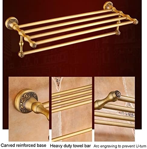 All-Copper Antique Bathroom Towel Rack
