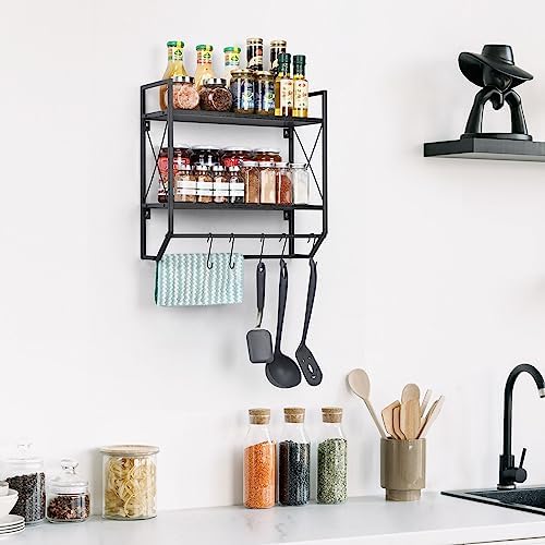 Bath Towel Shelf Dual Storage Solution