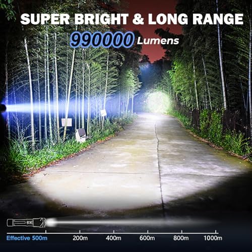 Cinlinso Rechargeable LED Flashlight