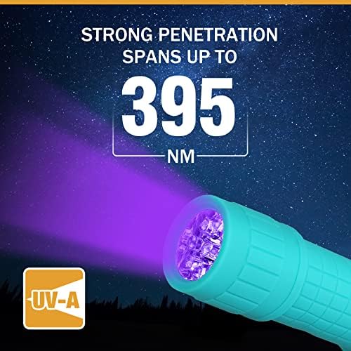 EverBrite UV Flashlight Blacklight Detector